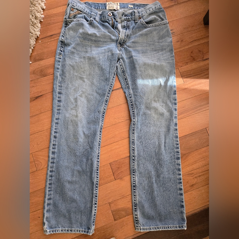Men's Ariat M4  Relaxed Boot Cut Jeans 36/34